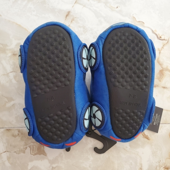 NWT Disney Jr. PJ Mask Show Slippers Size 7/8 Toddlers Blue - Picture 6 of 7